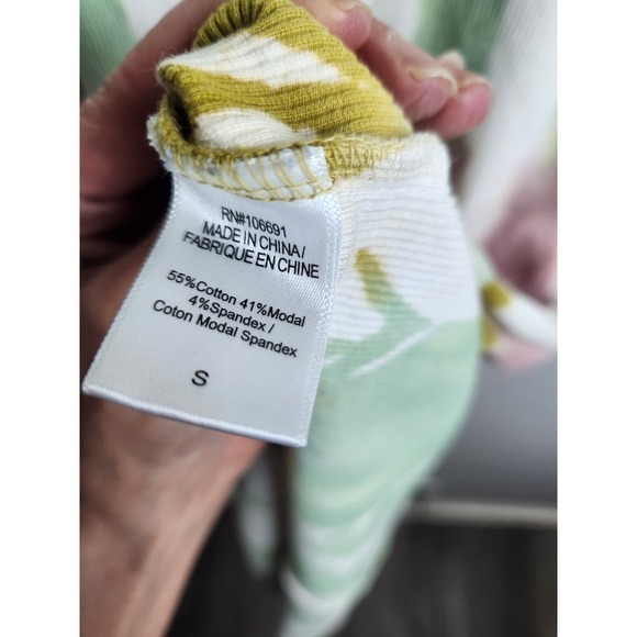 Young Fabulous and Broke tie dye Robbie stretch ribbed Midi dress sz s boho - Picture 5 of 9